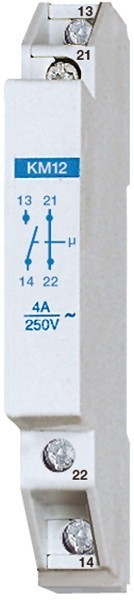 Eltako - Hulpcontactmodule 1NO+1NC 4A - 20000030