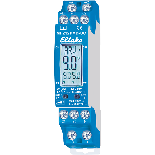 Eltako - Dig. multif. tijdrelais univ. stuursp. Mosfet 400W - 23001006