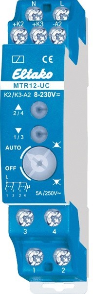 Eltako - Motorscheidingsschakelaar 2+2NO 5A 1 2 motoren - 22400601