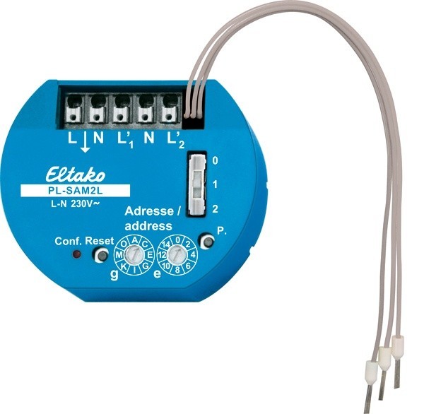 Eltako - Powerline impulsschakelaar/relais 1+1NO 5A 230V - 31200001