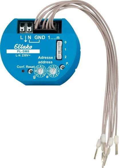 Eltako - Powerline stuuringangsmodule 8 kanalen - 31800001