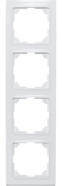 Eltako - Kader E design 4voudig [55] sensoren, poolwit glanzend - 30055757