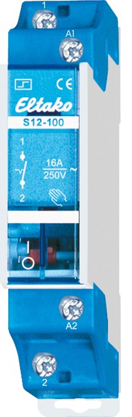 Eltako - Elektromechanische Impulsschakelaar 1NO 16A - 21100011