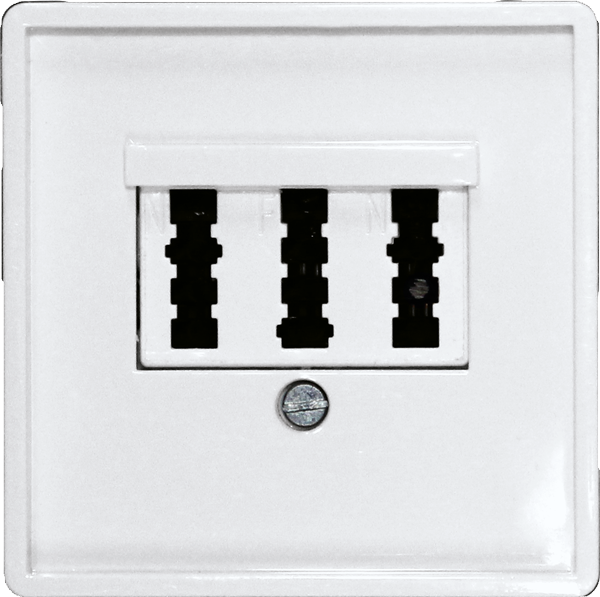 Eltako - TAE afdekking 3 voudige Duitse telecomaansluiting E 55 antra - 30055837