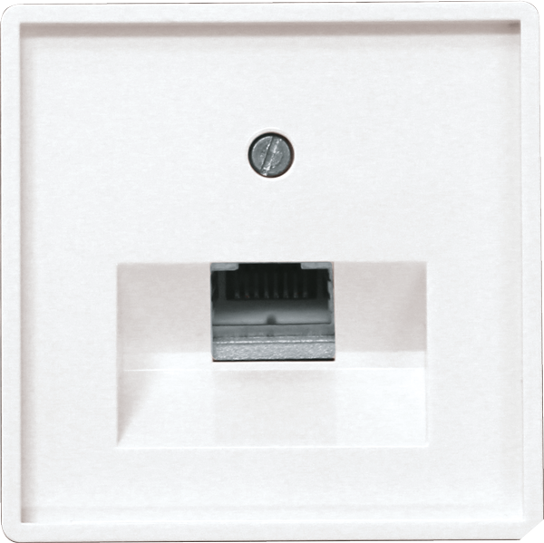 Eltako - UAE/IAE afdekking enkelvoudig voor E 55 kaders zuiver wit gl - 30055850