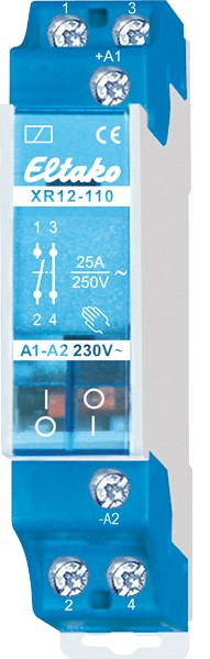Eltako - Elektromechanische schakelrelais 1NO+1NC 25A - 22110930