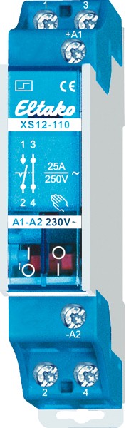 Eltako - Elektromechanische Impulsschakelaar 1NO+1NC 25A - 21110930