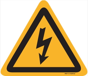 TECO - GEVAARLIJKE ELEKTRISCHE SPANNING (bliksem) - 353001