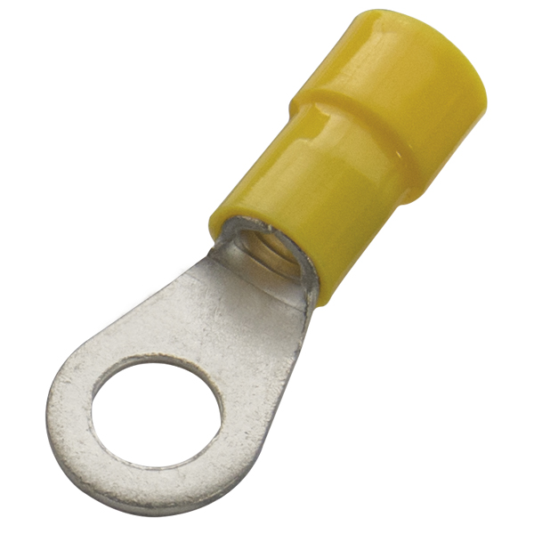 HAUPA - Ringkabelschoen geel geïsoleerd 4,0 6,0 M6 PVC - 260288