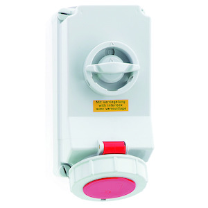 Bals - cee opbouw stopcontact 16A 3P+N+T 400V IP67 + SCHAK VERGRE - 16041
