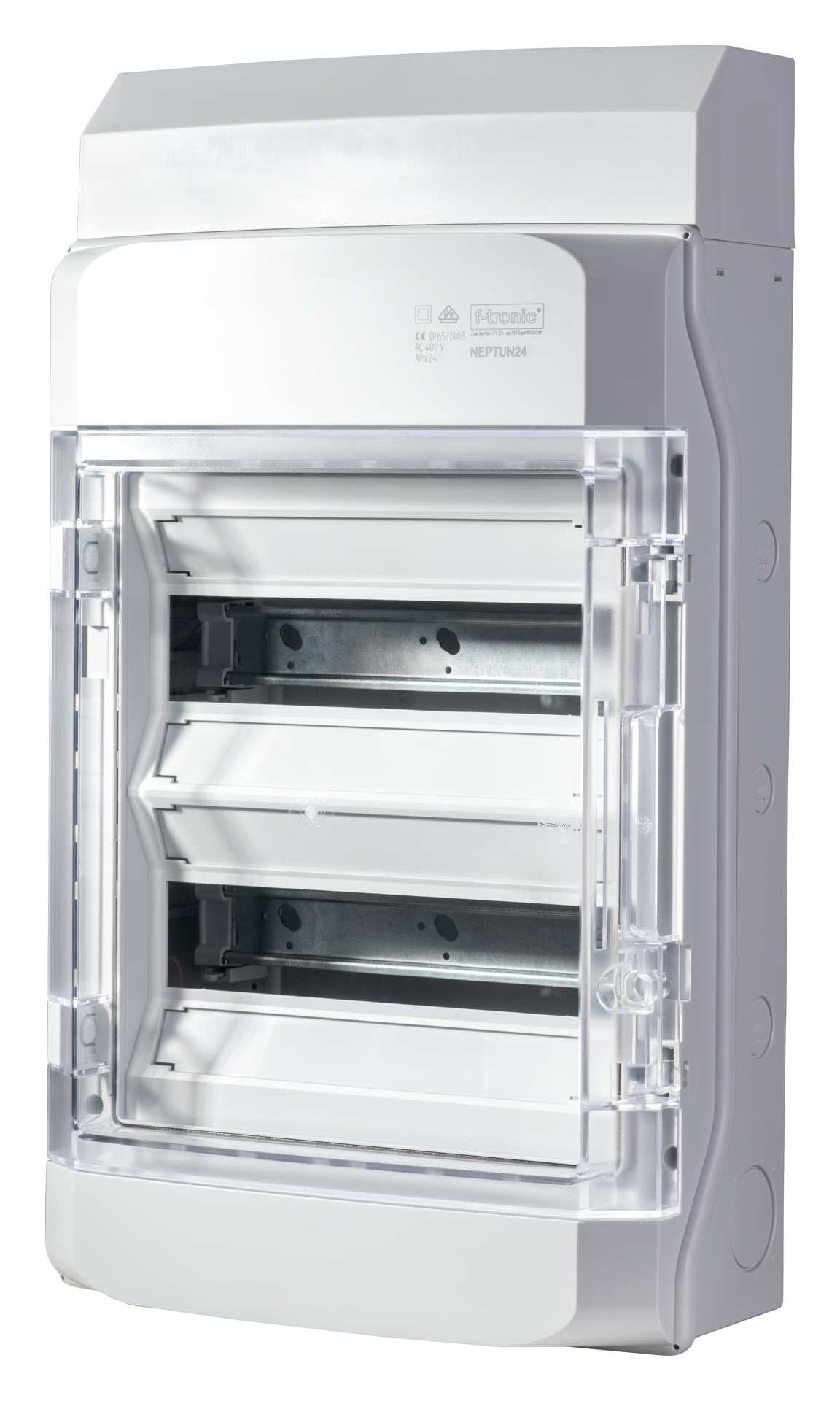 f-tronic - NEPTUN IP65 verdeler 2 rijig, 24 modules - 7270002