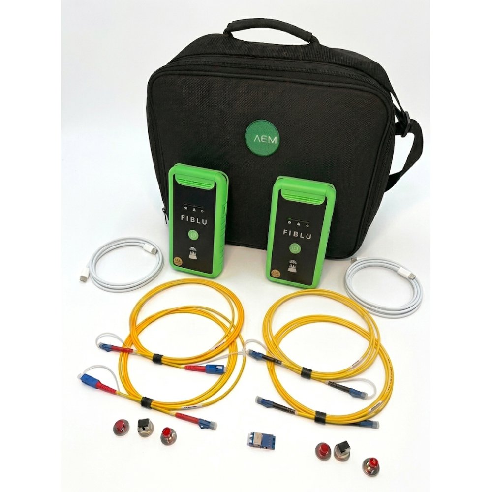 AEM - Fiblu sm glasvezelcertificeringsset - A38101015
