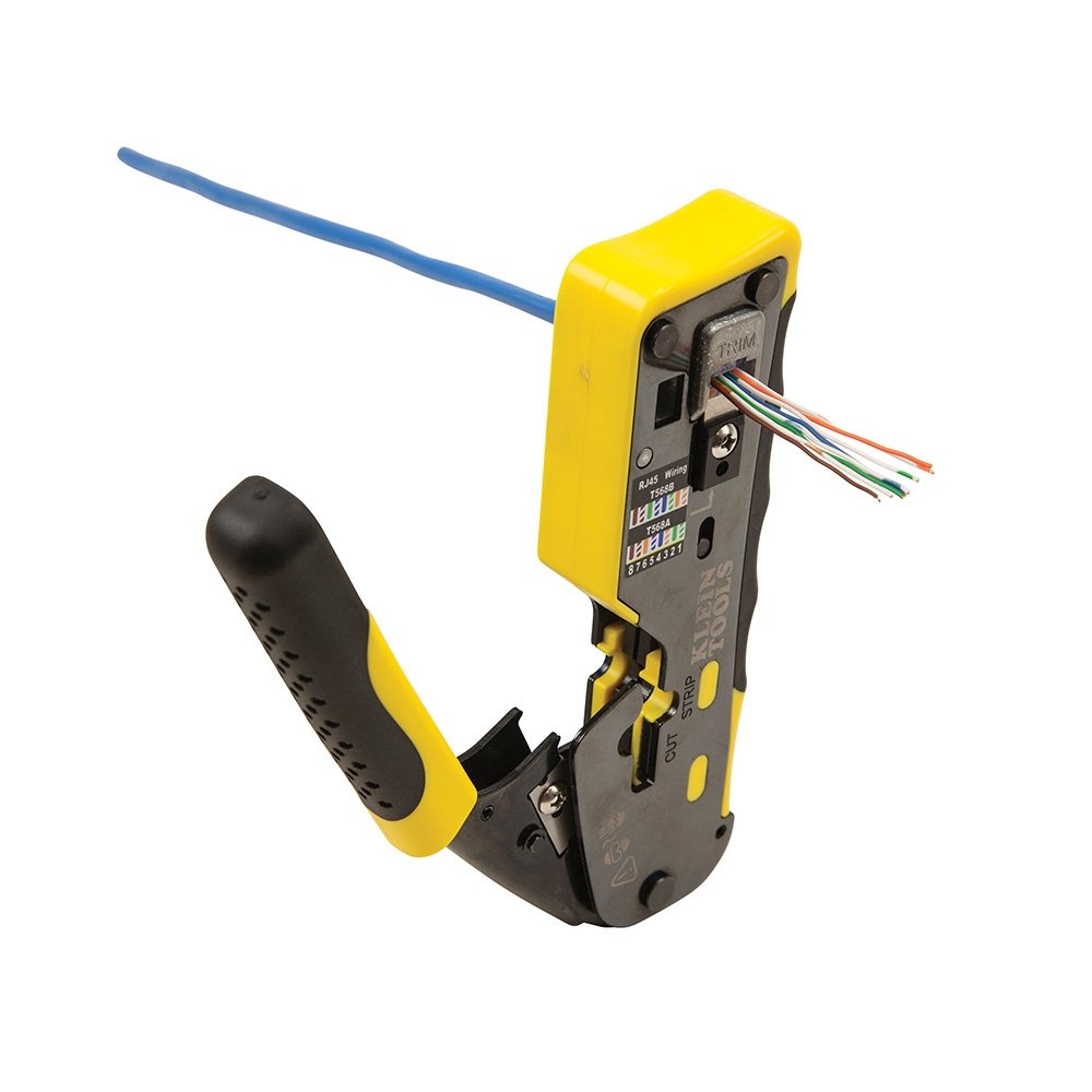 KLEIN - Krimptang Pass Thru RJ45 connectoren - A81000137