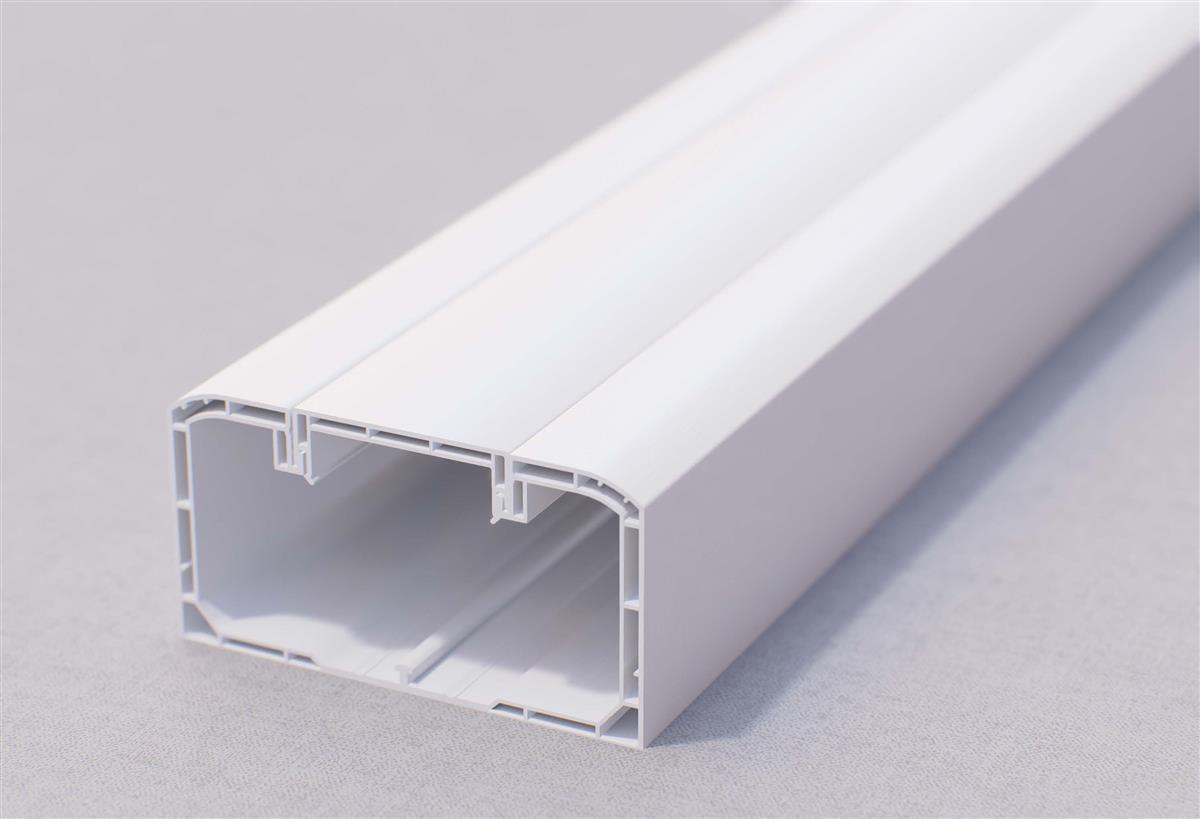 JSL - Inway Wandkanaal PVC Wit 100 X 54 ral 9010 100X54 ral 20 - IW10054B