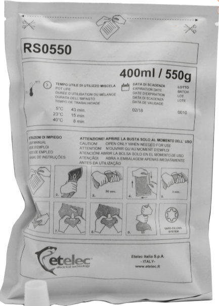 Etelec - Twee Componenten polyurethaan hars 0.220L - RS300