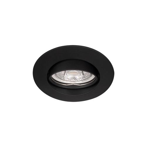 Europole - Spot BE BETTER ring GU10 rond orientable, zwart IP20 - 2315