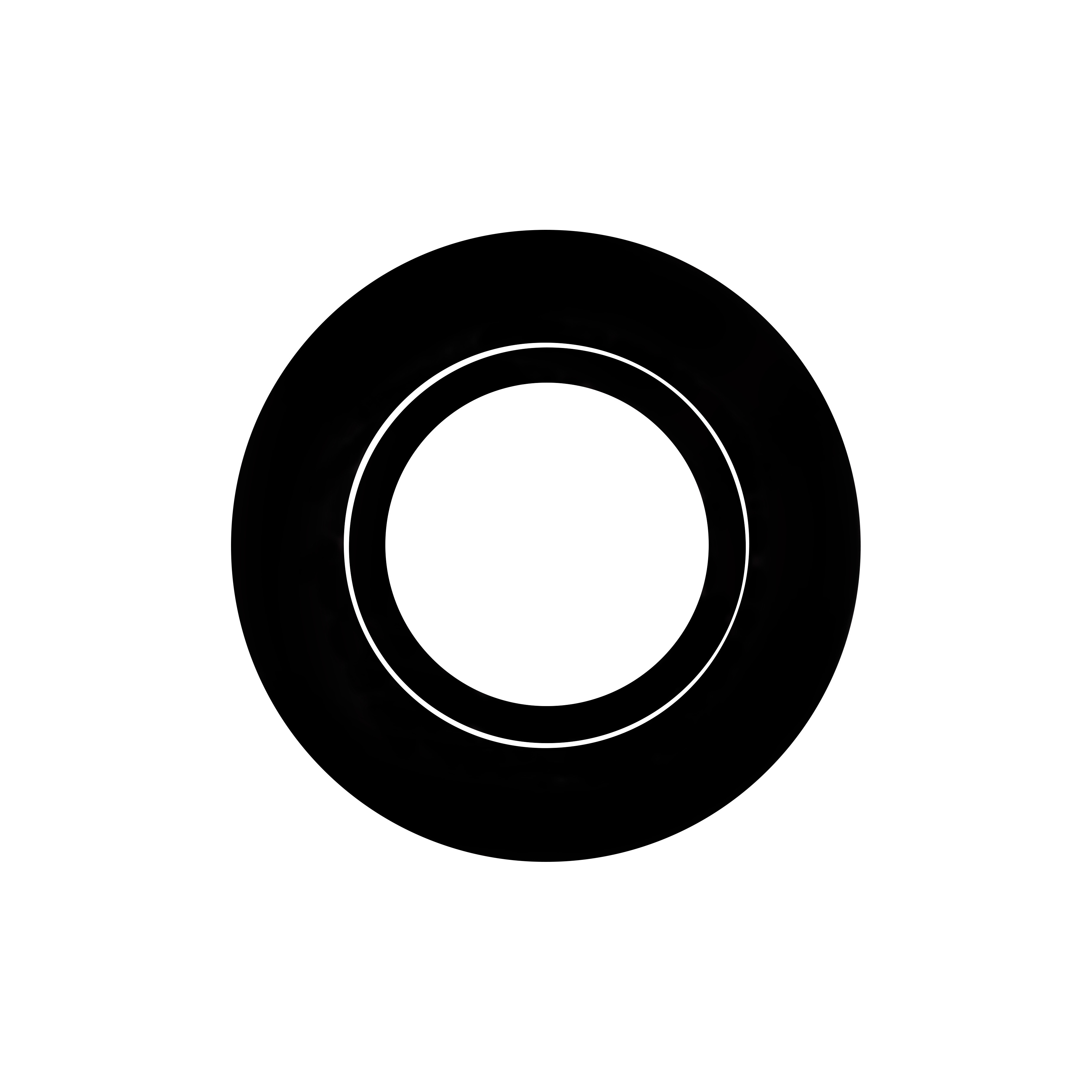 Europole - LED'UP collerette universal rond mat zwart richtbaar - 5715