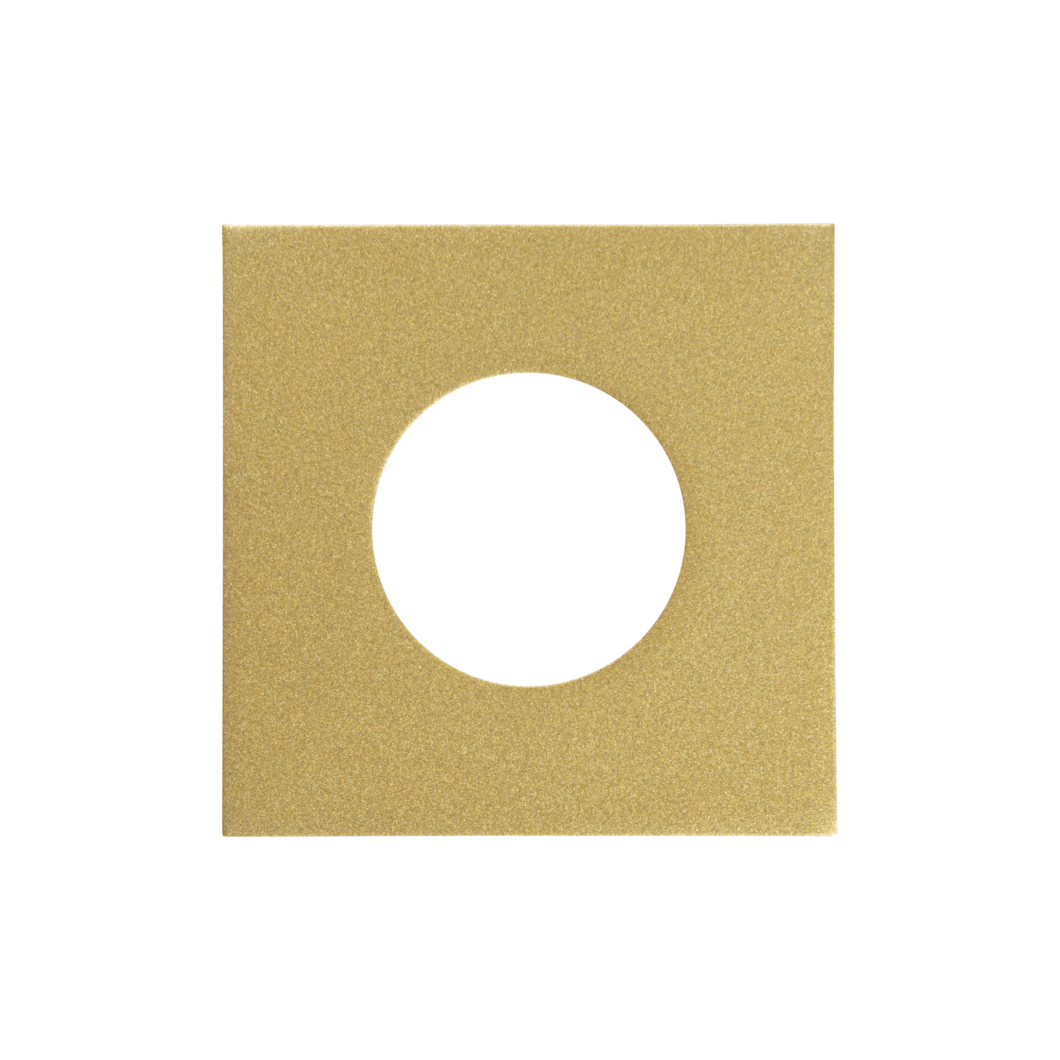 Europole - Ring LED'UP UNIVERSAL vierkant goud vast - 5726