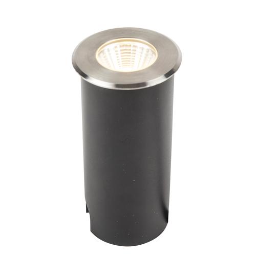 Europole - COLOSS 1 230 rond inox geborsteld 3000K 350lm 5W 23° - 53980