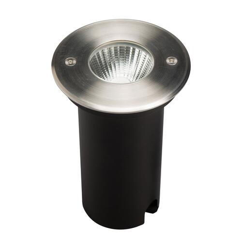 Europole - COLOSS 2 SWITCH 230 rond inox geborsteld 2400K/3000K/4000K - 54006