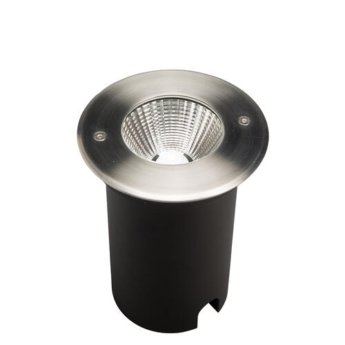 Europole - COLOSS 3 SWITCH 230 rond inox geborsteld 2400K/3000K/4000K - 54026