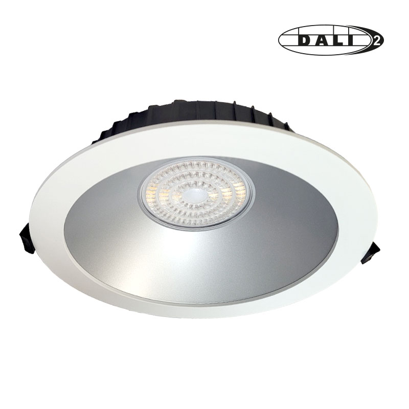 Electra - GIRO III 24W 3CCT IRC80 IP54 3240lm DIAM. 228mm DALI 2 - 302545