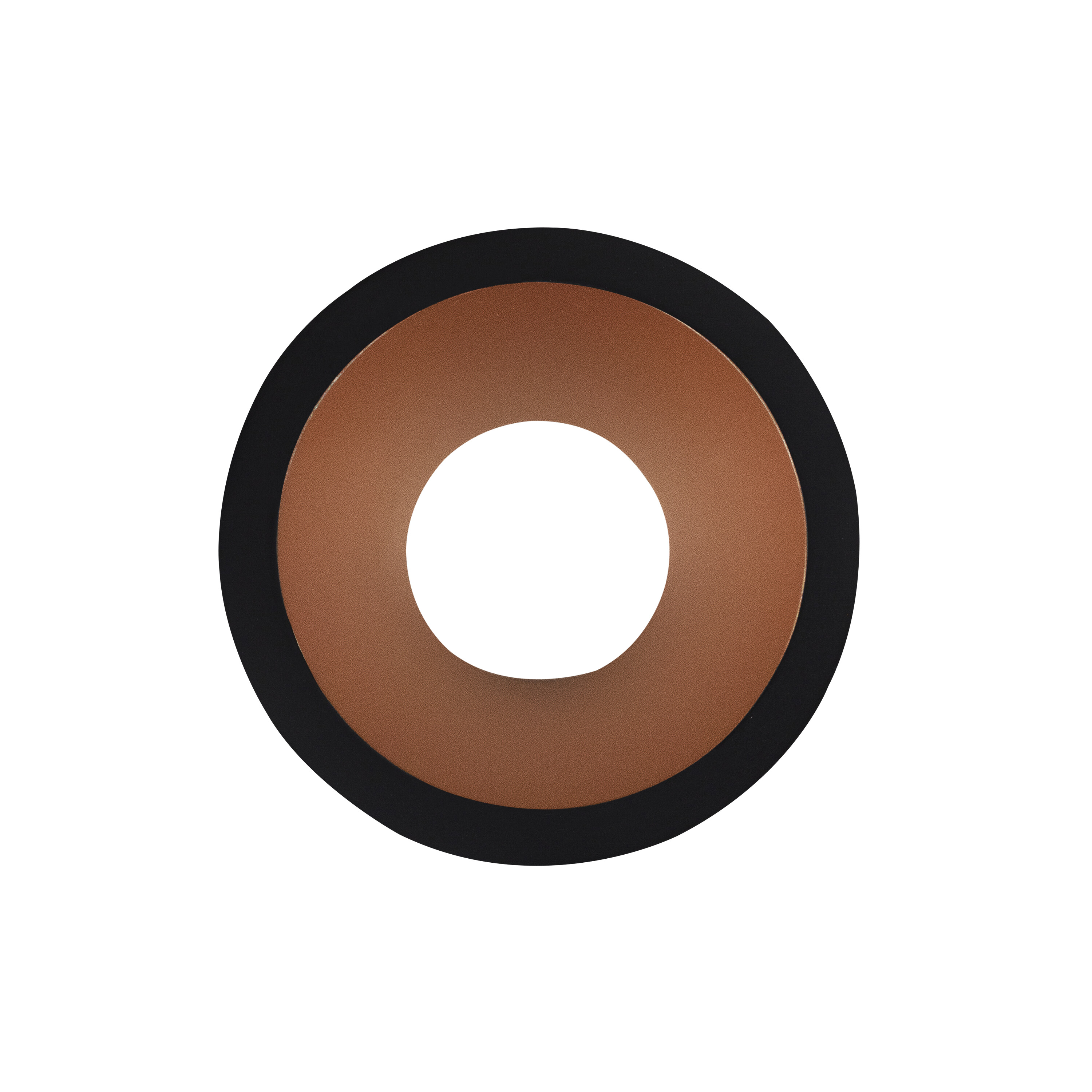 Europole - Ring LED'UP UNIVERSAL ESTHET+ rond zwart mat/koper vast - 5755C