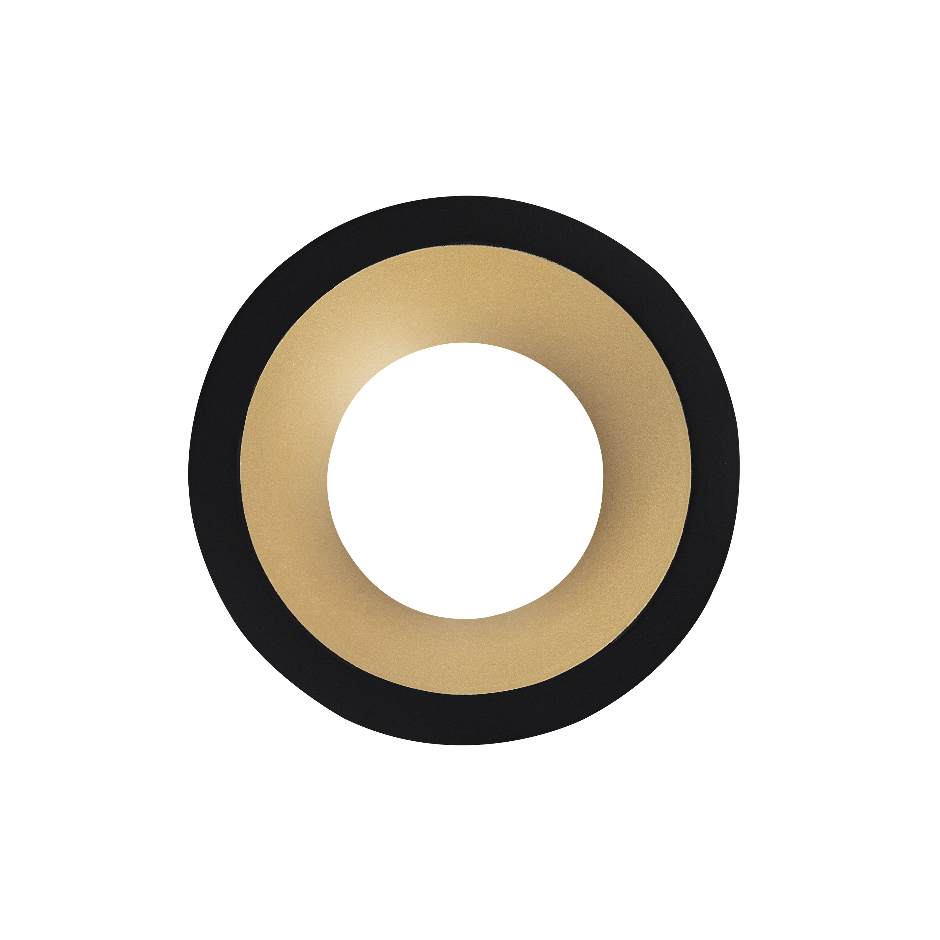 Europole - Ring LED'UP UNIVERSAL ESTHET+ rond zwart mat/goud vast - 5755D