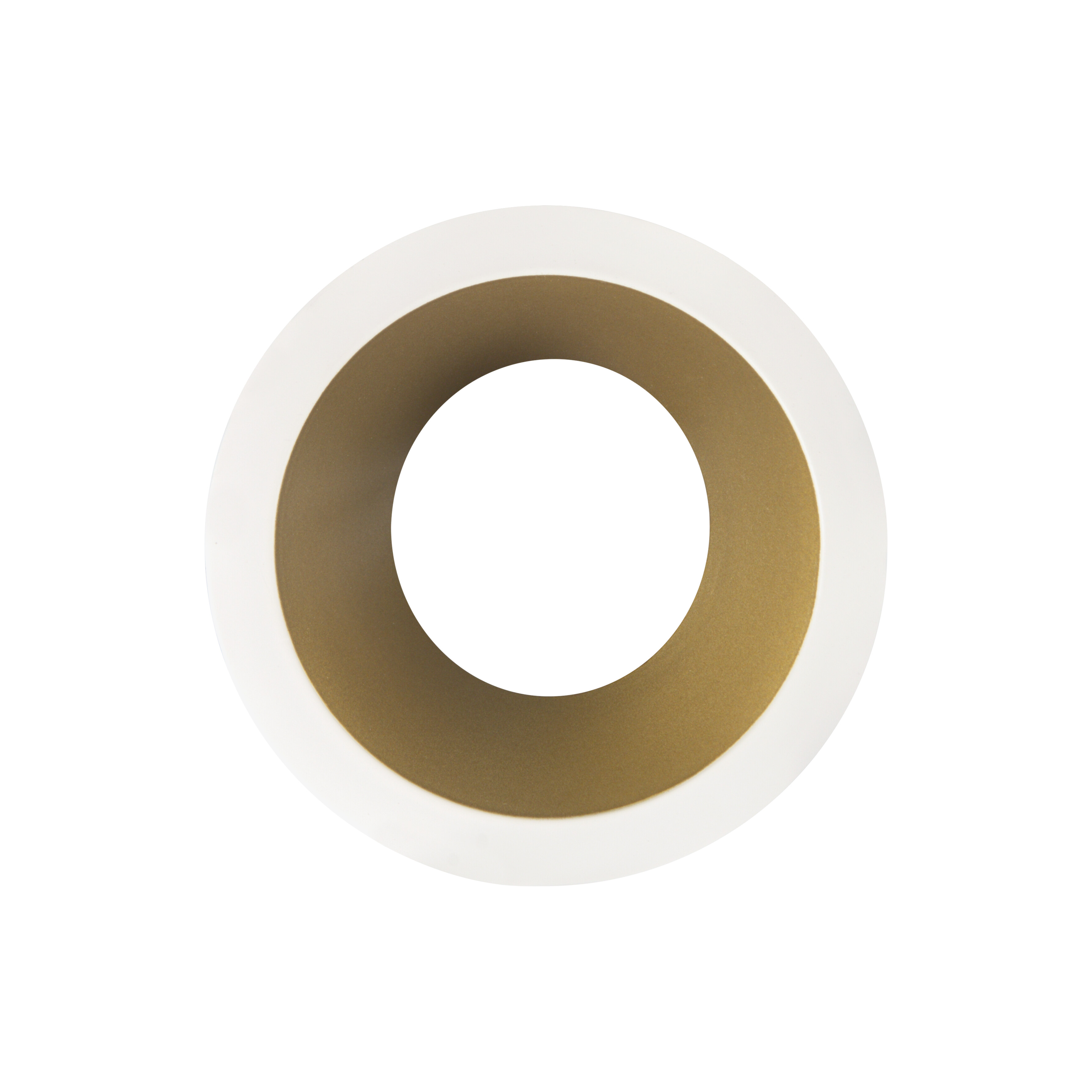 Europole - Ring LED'UP UNIVERSAL ESTHET+ ASYM rond wit mat/goud vast - 5770D