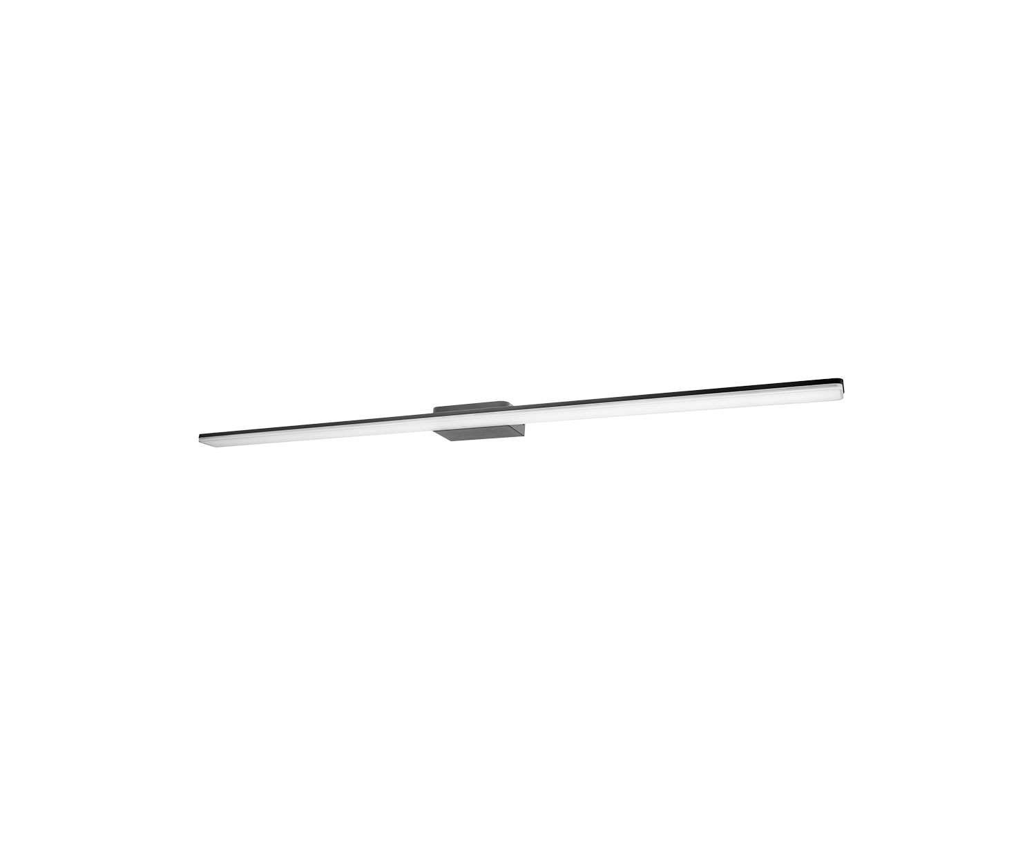 Unibright - Wandarmatuur zwart 120cm 3000K - BA120030B
