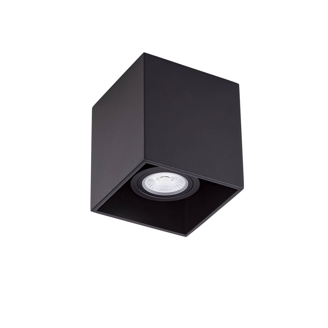 Unibright - Opbouw armatuur zwart GU10 excl. Ledlamp - BL5BZL