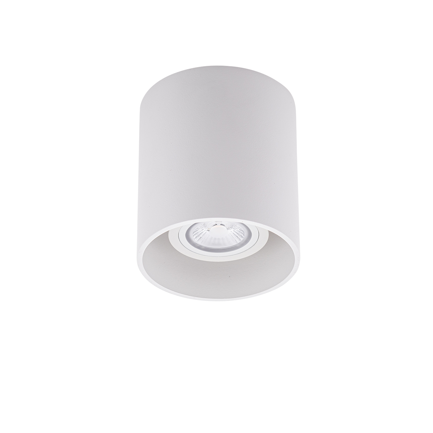 Unibright - Opbouw armatuur wit lamp Led GU10 6W incl. 600 lm - DR5W30