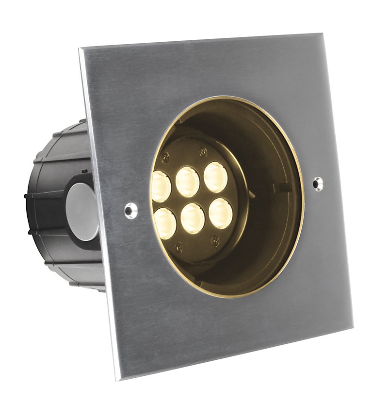 Proled - Grondspot vierkant Led Medium - L171A6MS