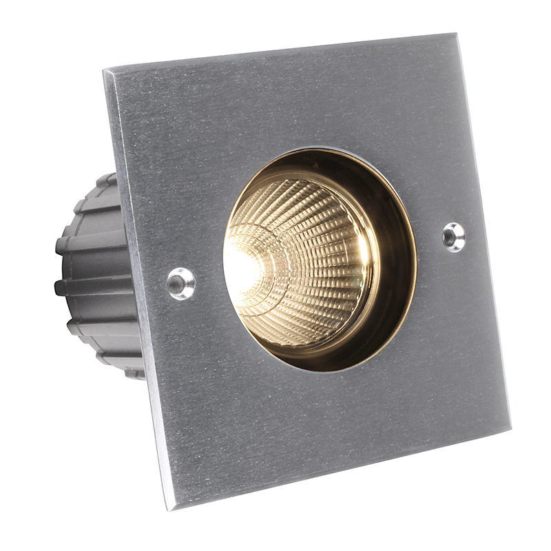 Proled - Grondspot vierkant COB Led Small Anti Glare - L171AC6SS