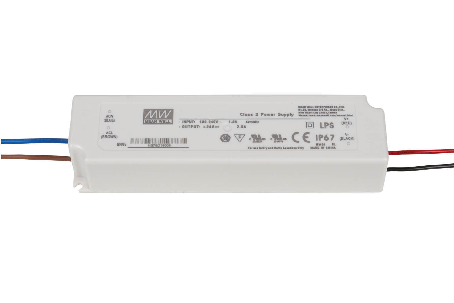 Proled - LED Driver IP67 12Vdc 60W - L501206E