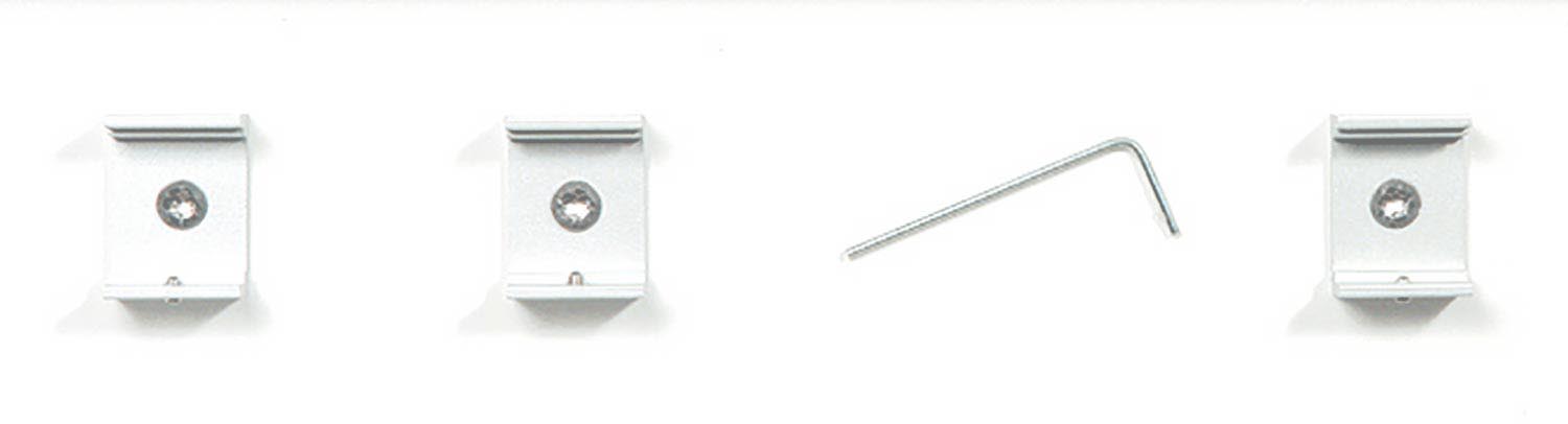 Proled - Montage clips (3) wit en inbussleutel voor M Line Standard & - L690001W