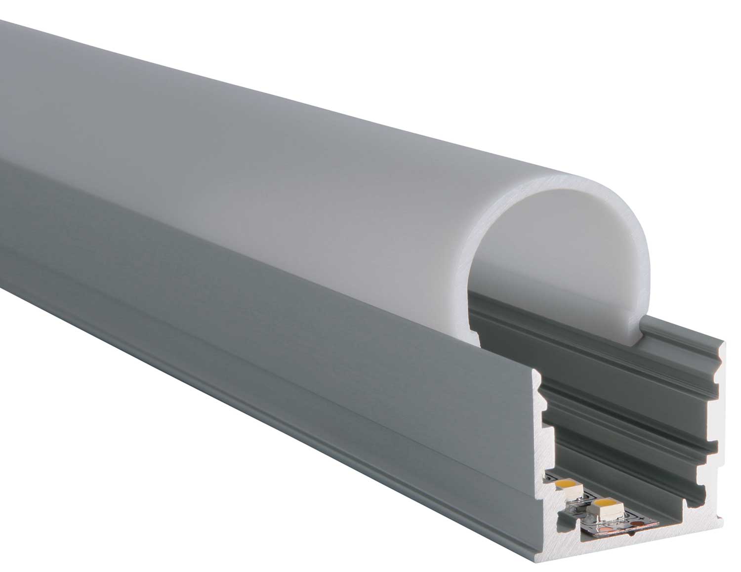 Proled - Cover 300 cm rond opaal voor M Line profiel - L690R2MX
