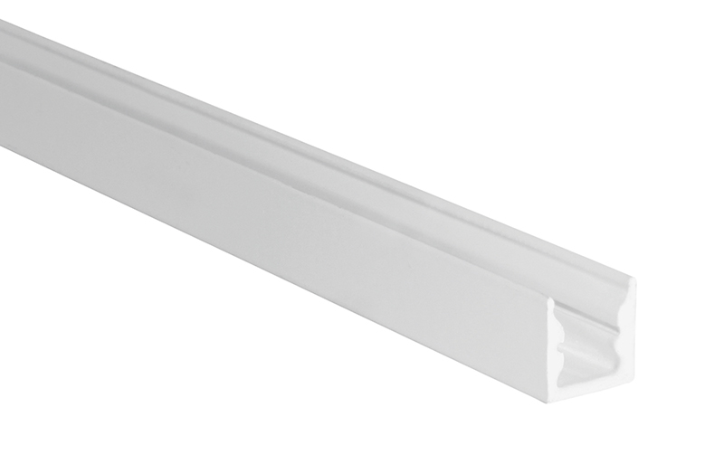 Proled - Profiel wit S Line Standard wit 3000 x 16 x 16 mm - L691000WX
