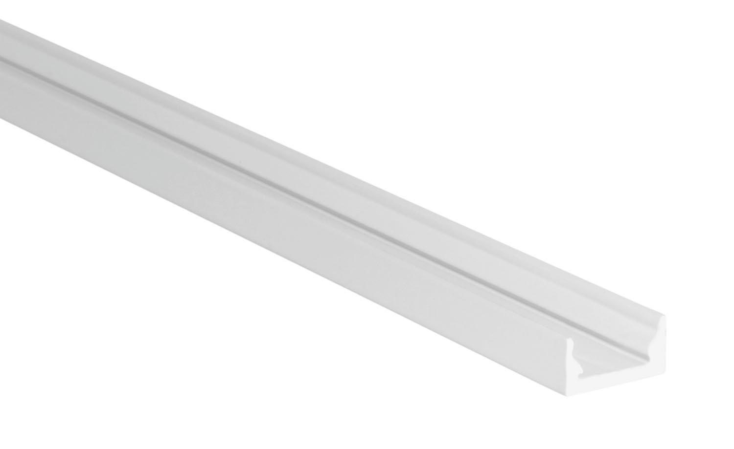 Proled - Profiel wit S Line Low 2000 x 16 x 8 mm - L692000W