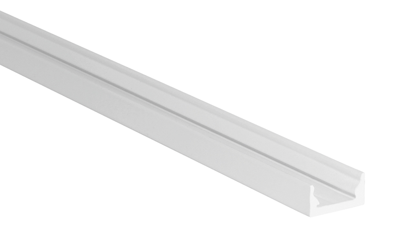 Proled - Profiel wit S Line Low 3000 x 16 x 8 mm - L692000WX
