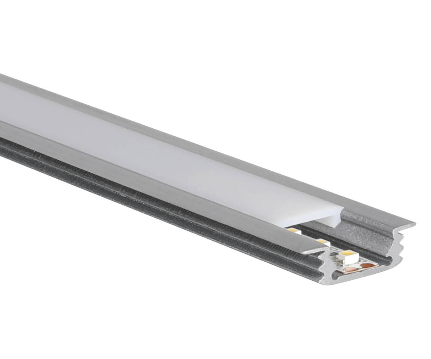 Proled - Profiel alu S Line Flat Recess 2000 x 26 x 8 mm - L695F0
