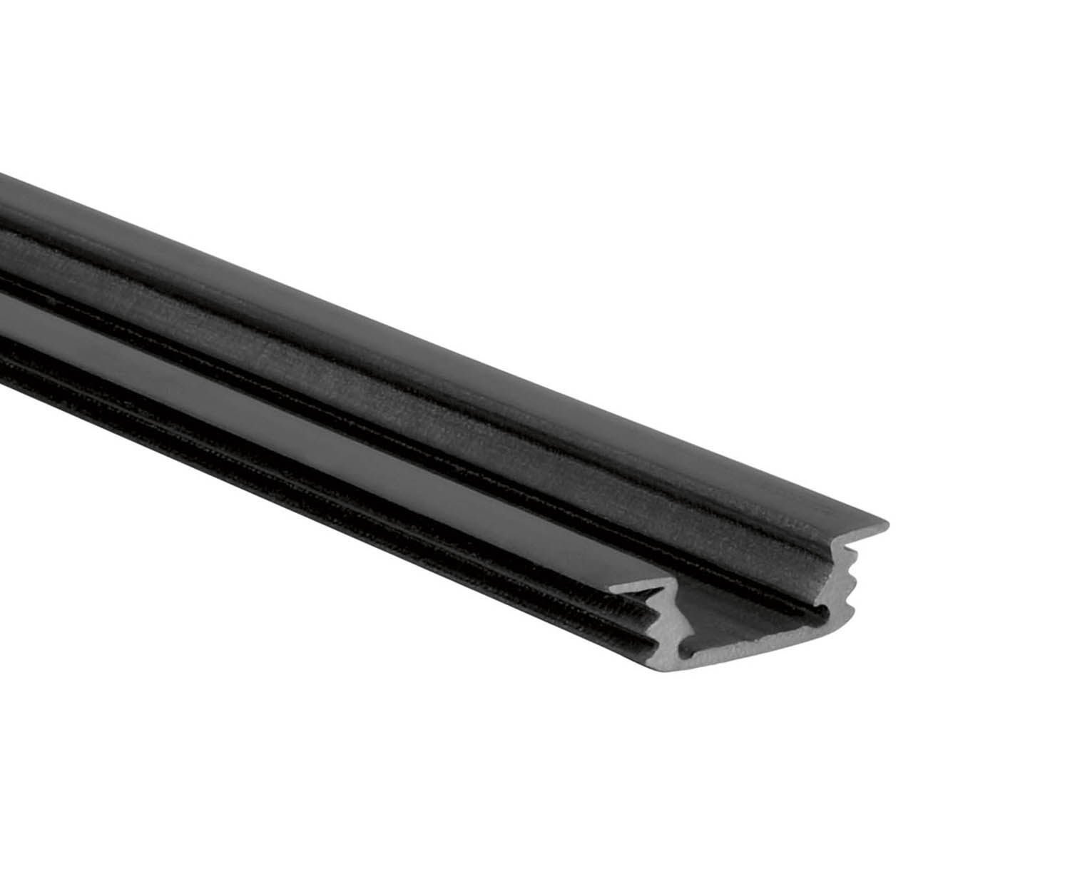 Proled - Profiel zwart S Line Flat Recess 3000 x 26 x 8 mm - L695F0BX
