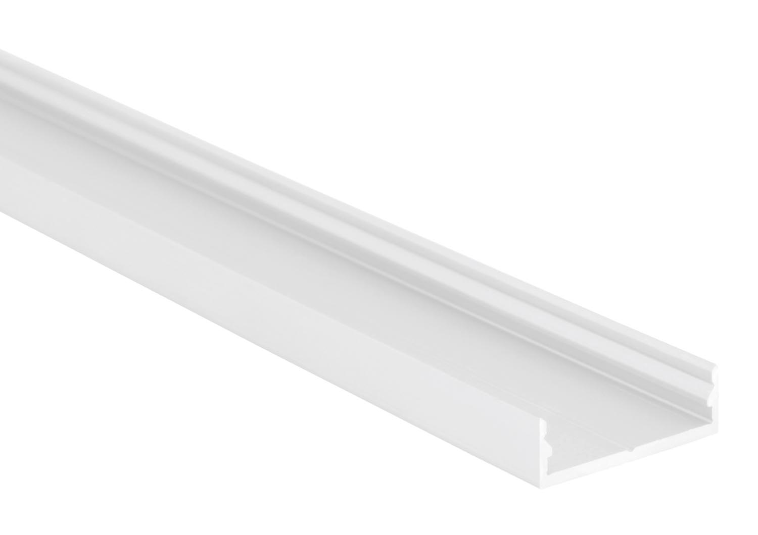Proled - Profiel wit M Line Extra Low 2000 x 24 x 8 mm - L69A000W