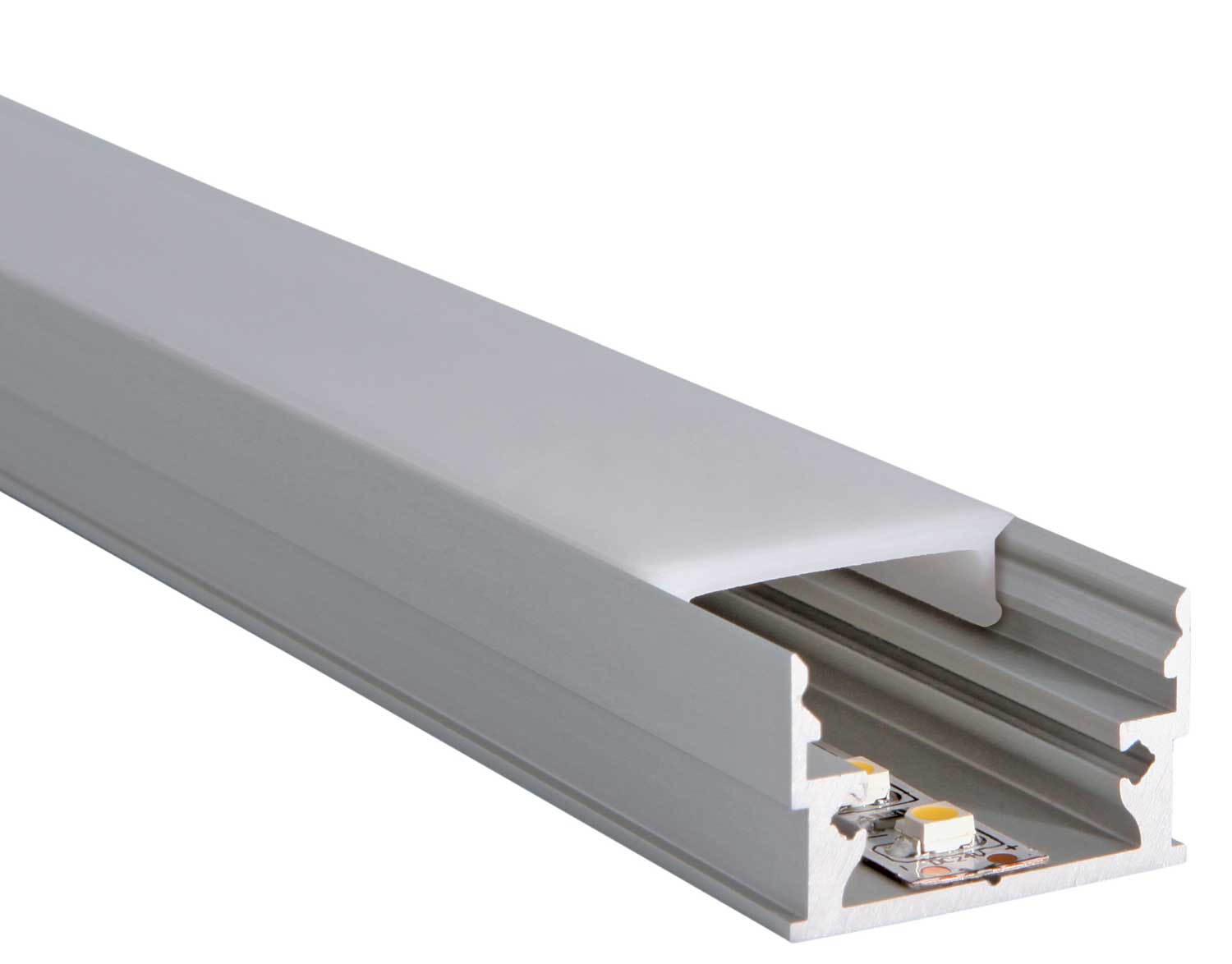 Proled - Profiel alu M Line Low 2000 x 24 x 15 mm - L69B000