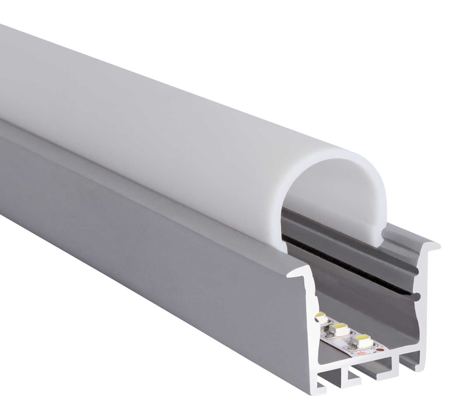 Proled - Inbouwprofiel alu M Line Recess 2000 x 26 x 25,5 mm - L69C024