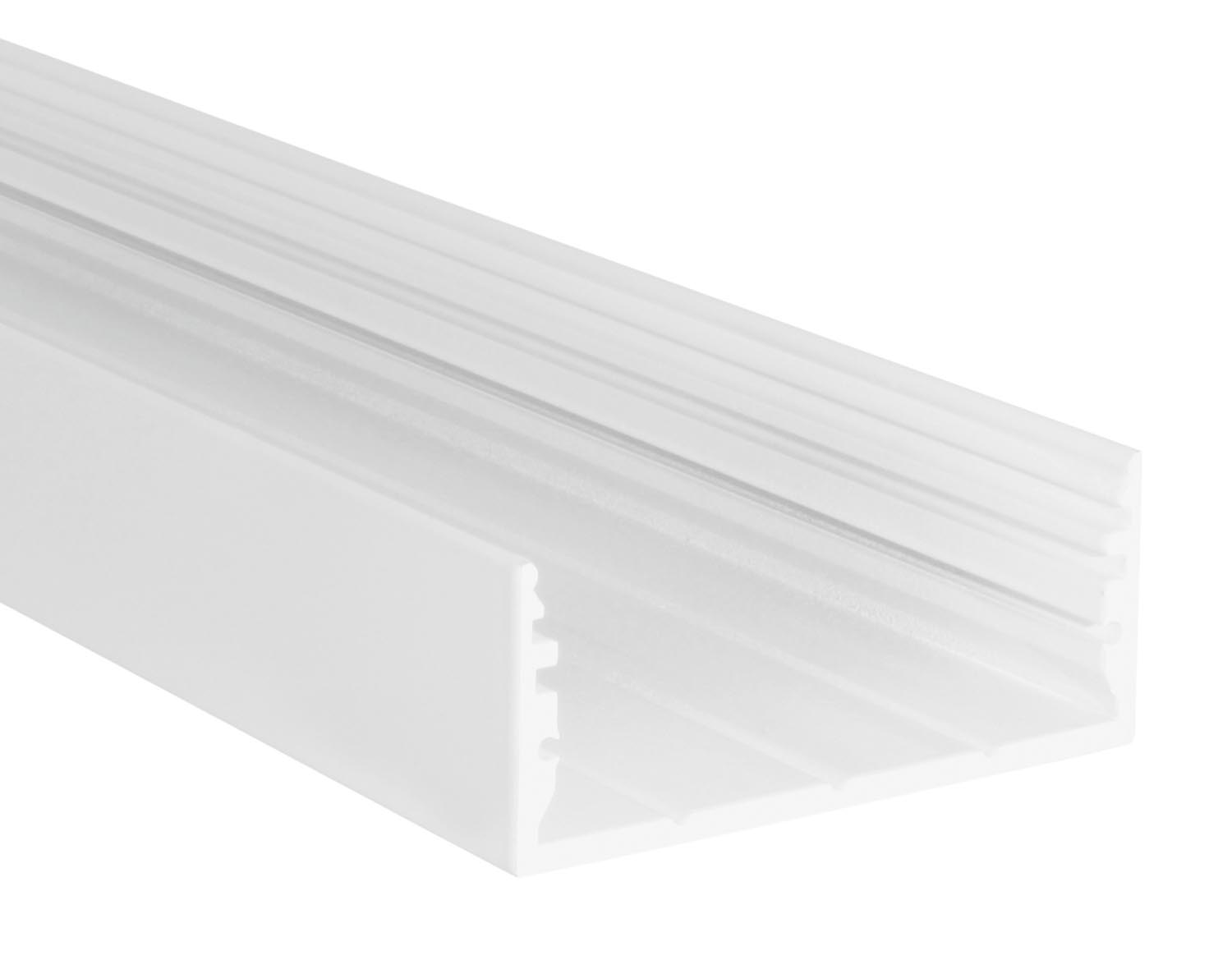 Proled - Profiel wit L Line Low 2000 x 60 x 25 mm - L69F00LW
