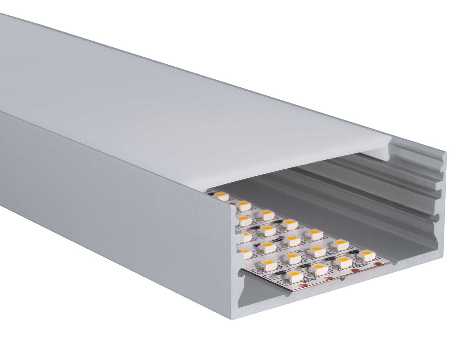 Proled - Profiel alu L Line Low 3000 x 60 x 25 mm - L69F00LX