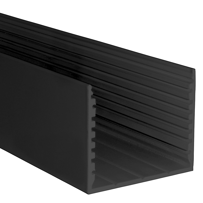 Proled - Profiel zwart L Line Standard 3000 x 60 x 50 mm - L69F00SBX