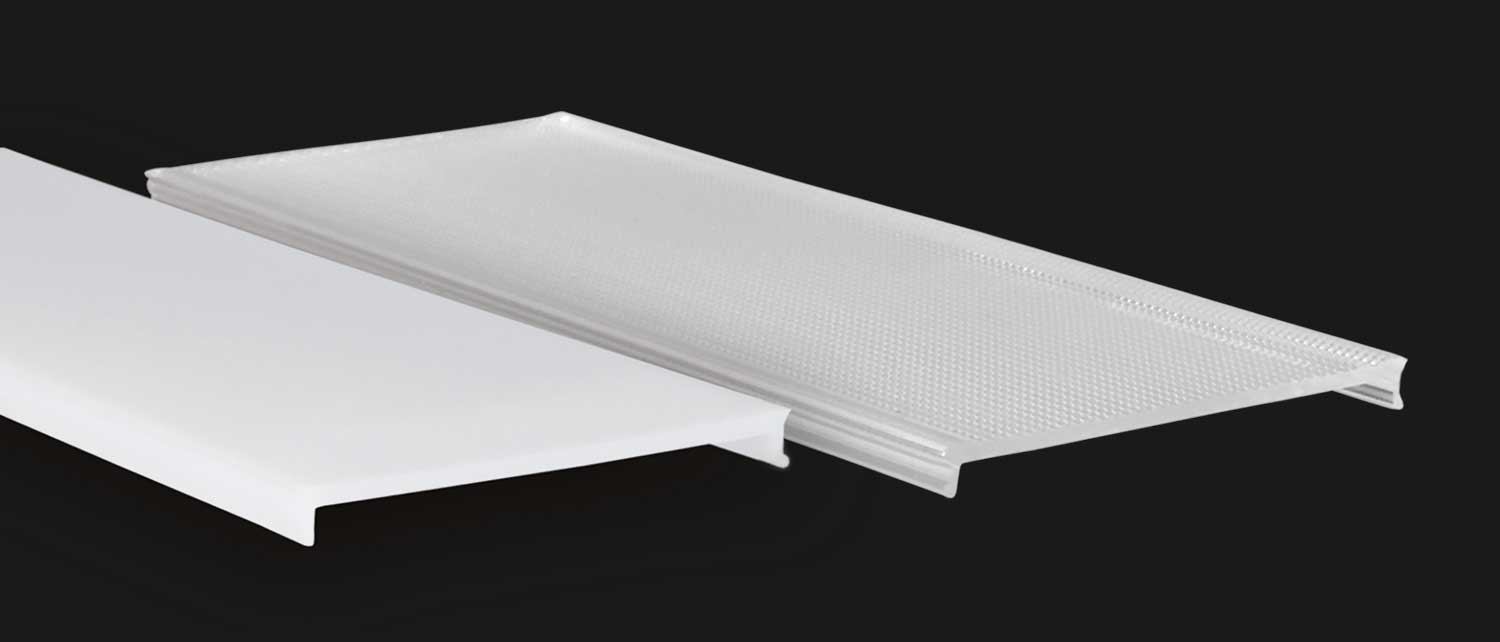 Proled - Cover 300 cm vlak mat voor L Line profiel - L69FS3FX