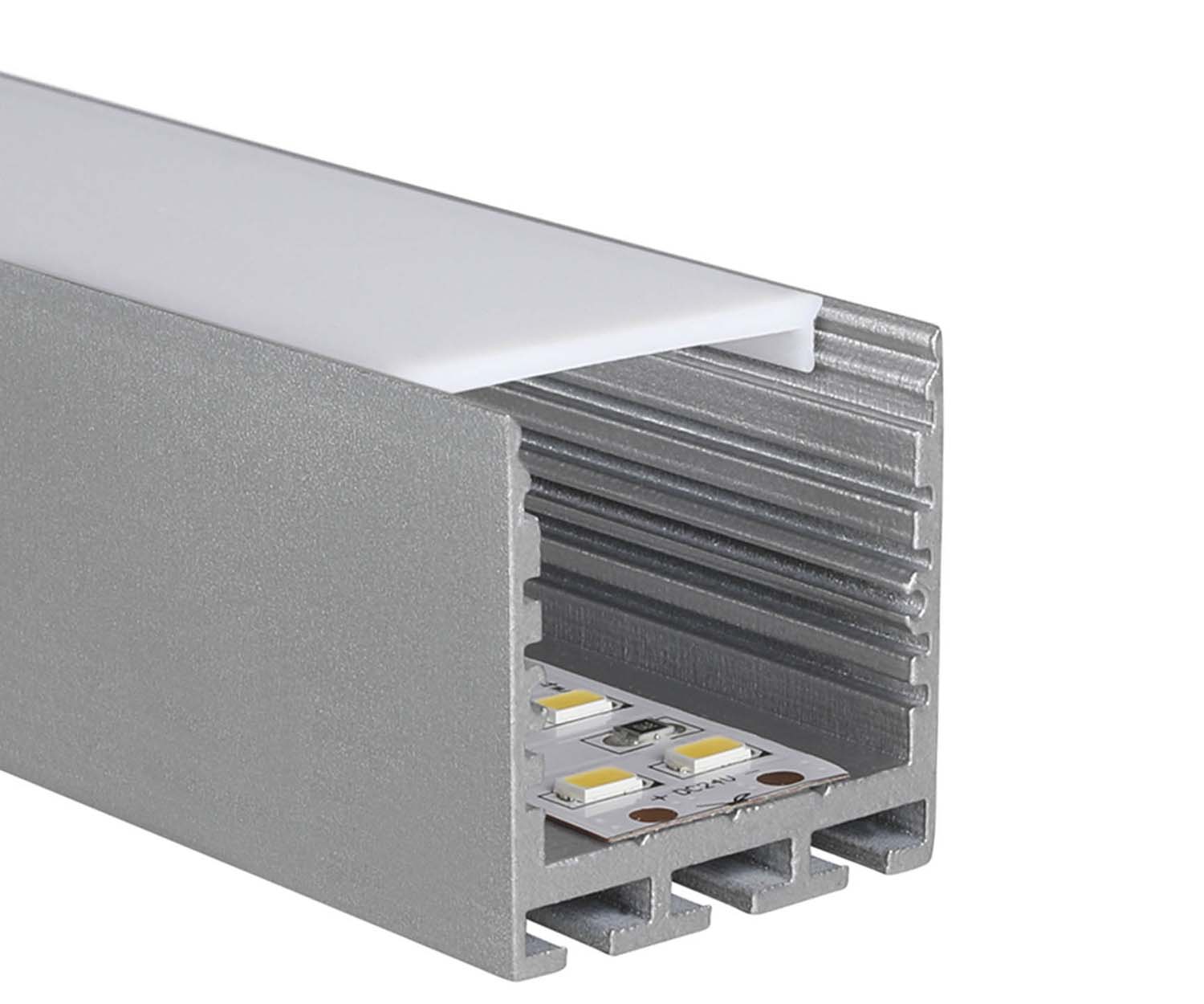 Proled - Profiel alu Q Line Standard 24 2000 x 35 x 35 mm - L69Q02S